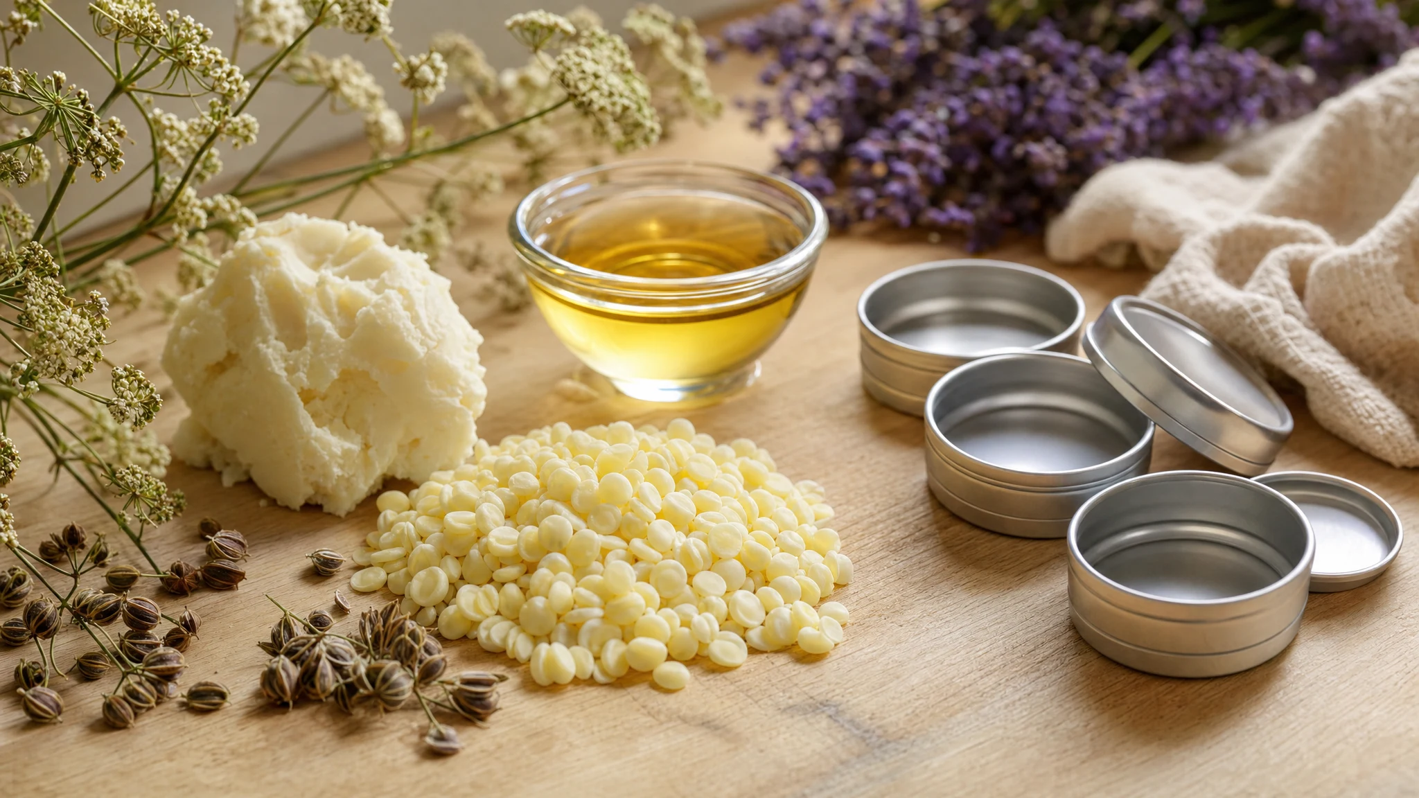 Anise Lip Balm Recipe: Beeswax, Carrier Oils and Safe Dilution